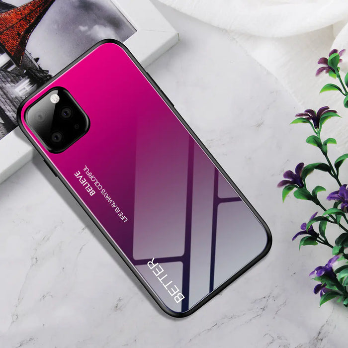 Gradient Glass Phone Case iPhone 11 and XS Max