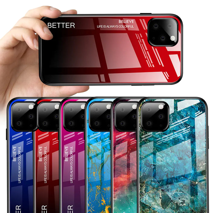 Gradient Glass Phone Case iPhone 11 and XS Max